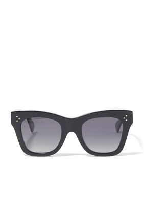نظارة شمسية إس004 سميكة بتصميم عين القطة أسيتات&nbsp;
