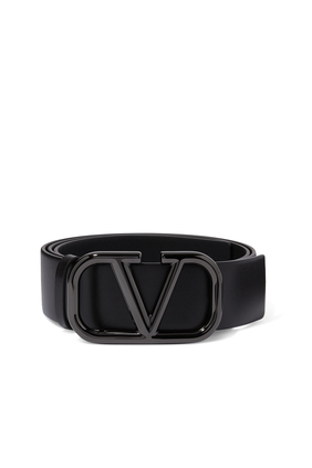 حزام فالنتينو غارافاني جلد بشعار V
