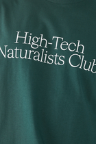 تيشيرت بطبعات High-Tech Naturalists Club