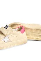 Kids May Super Star Leather Sneakers