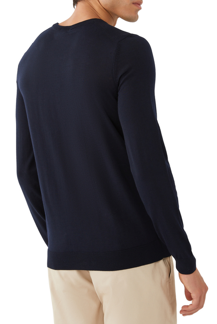 Virgin Wool Slim-Fit Sweater