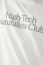 تيشيرت بطبعات High-Tech Naturalists Club