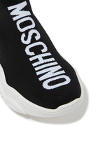 Kids Logo Jacquard Sock Sneakers