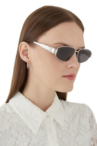 نظارة شمسية أفياتور بشعار الماركة معدن