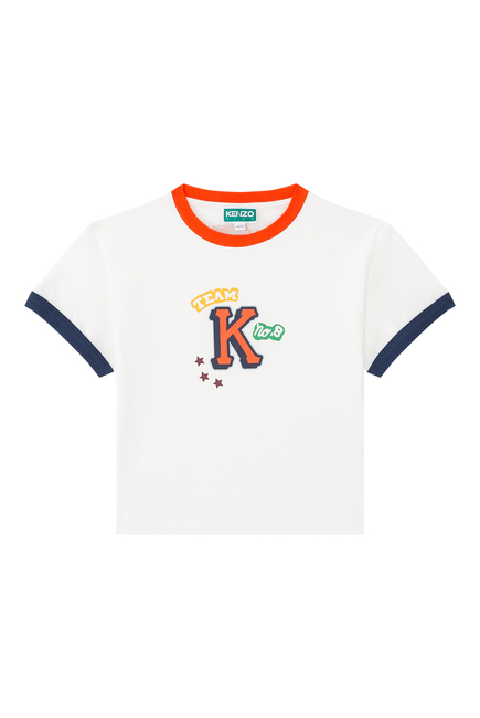 Kids Team K Print T-Shirt