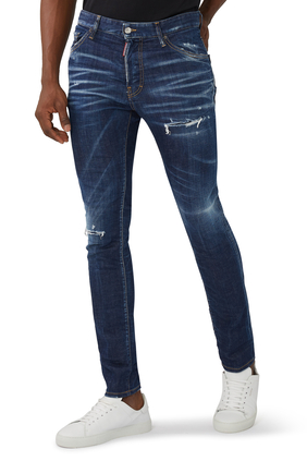 بنطال جينز دايزي كول جاي بتصميم باهت مجعد
