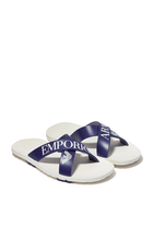 Kids Kriss Kross Sandals