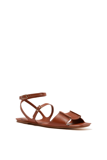 Multi-Strap Leather Sandals