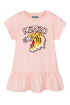 Kids Tiger Logo Dress