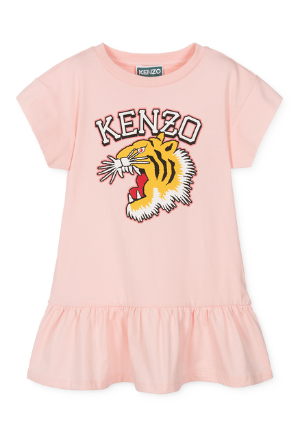 Kids Tiger Logo Dress