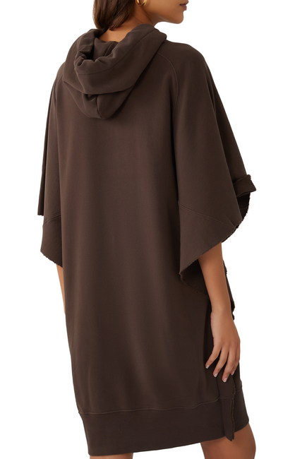 فستان بنمط هودي واسع