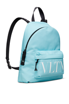 حقيبة ظهر فالنتينو غارافاني بطبعة شعار VLTN