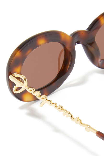 نظارة شمسية برالو بتصميم بيضاوي