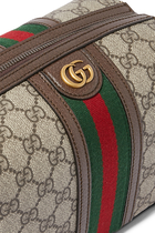 حقيبة مستلزمات العناية الشخصية سافوي بحرفي شعار الماركة