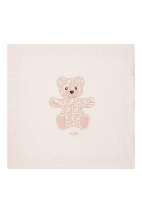 بطانية بطبعة الدب تيدي قطن