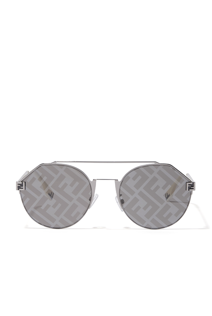 Fendi Fendirama Round Sunglasses, Sunglasses - Designer Exchange
