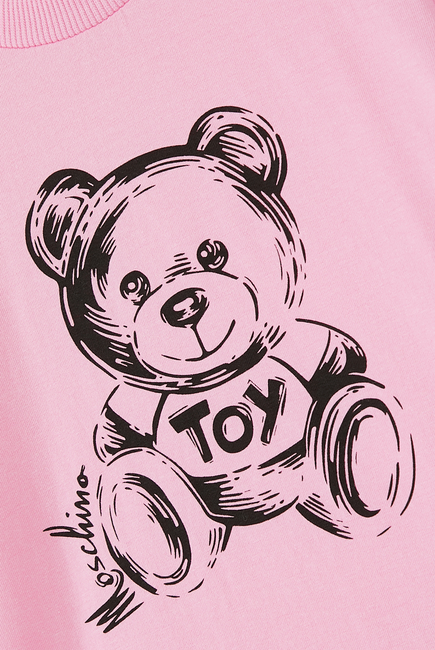 تيشيرت بطبعات الدب تيدي للأطفال