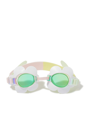 نظارات سباحة صغيرة على شكل زهرة