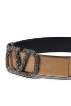  VLogo Signature Buckle Belt