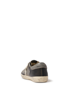 حذاء سنيكرز سوبر ستار بتصميم أسفل الكاحل