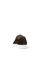 DBB1 Suede and Patent Leather Sneakers