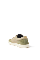 Kris Nappa & Suede Sneakers