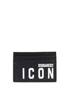 حافظة بطاقات بطبعة كلمة Icon