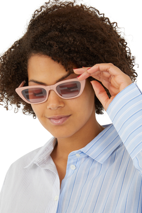 نظارة شمسية قابلة للطي بشعار الماركة للذكرى السنوية