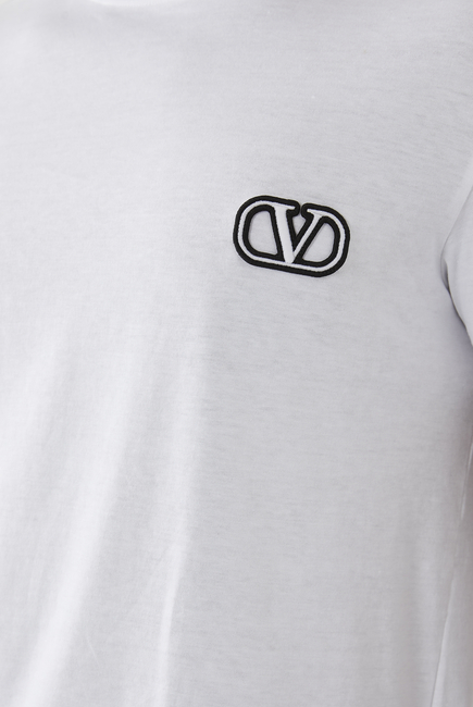  VLogo Cotton T-Shirt