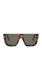نظارة شمسية فندي واي بإطار مربع