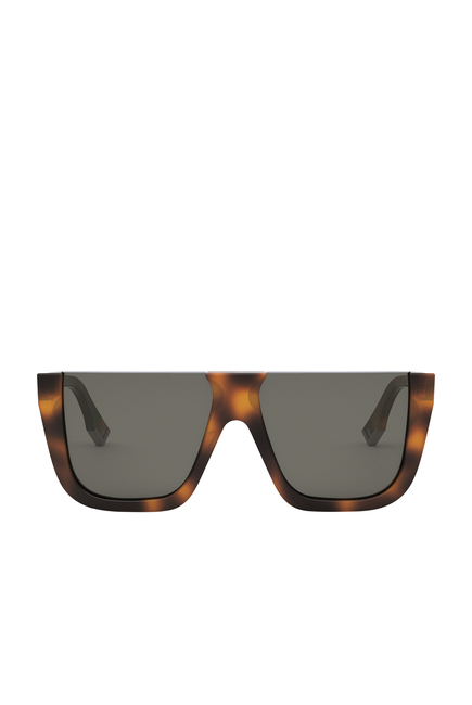 نظارة شمسية فندي واي بإطار مربع