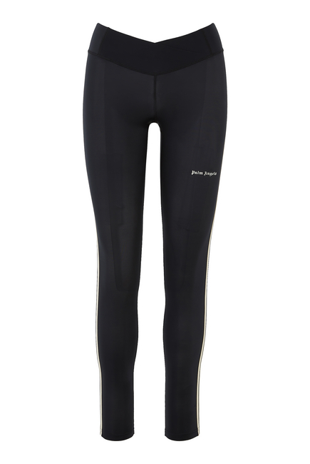New Classic Training Leggings in black - Palm Angels® Official
