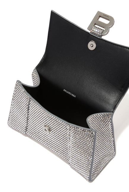 حقيبة اورجلاس مقاس XS بتصميم مرصع بيد علوية