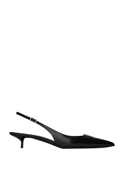 Cherish 30 Leather Slingback Pumps