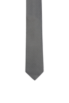 ربطة عنق حرير بنقشة أشكال هندسية
