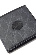 محفظة للعملات المعدنية بحروف شعار الماركة
