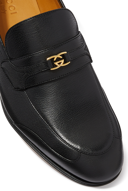 حذاء سهل الإرتداء بشعار حرفي GG متداخلين