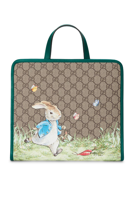 حقيبة يد للأطفال مطرزة بالأرنب بيتر