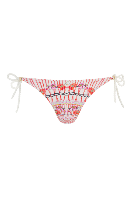 Pomegranate Tie Side Bottom