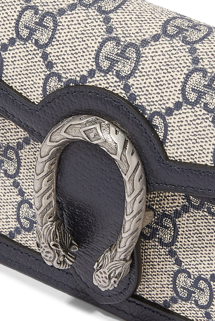 حقيبة ديونيسوس صغيرة بسلسلة بشعار GG