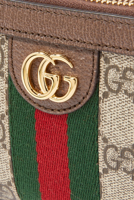 محفظة أوفيديا سوبريم بسحّاب محيط وشعار GG