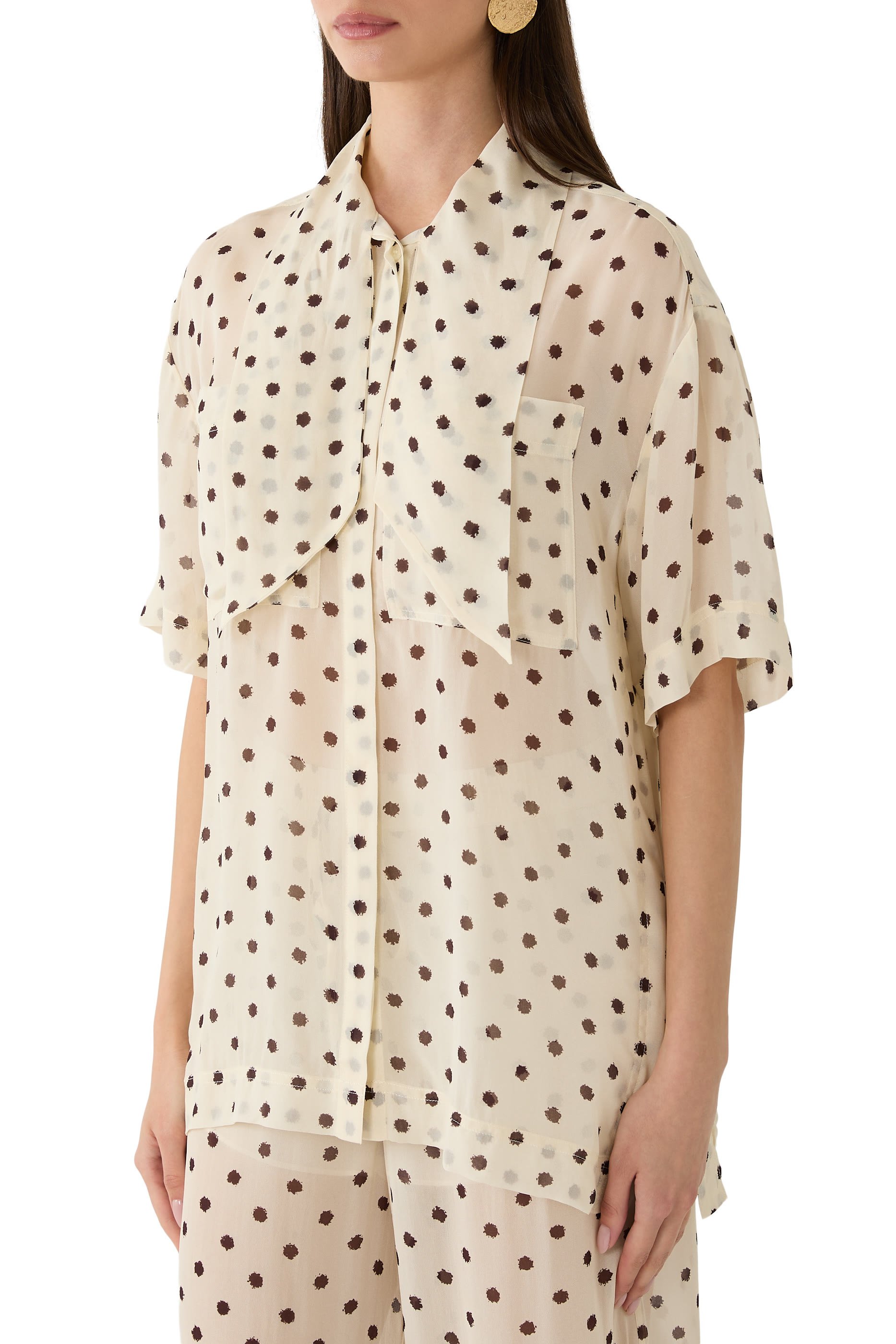 قميص هيوستن شفاف