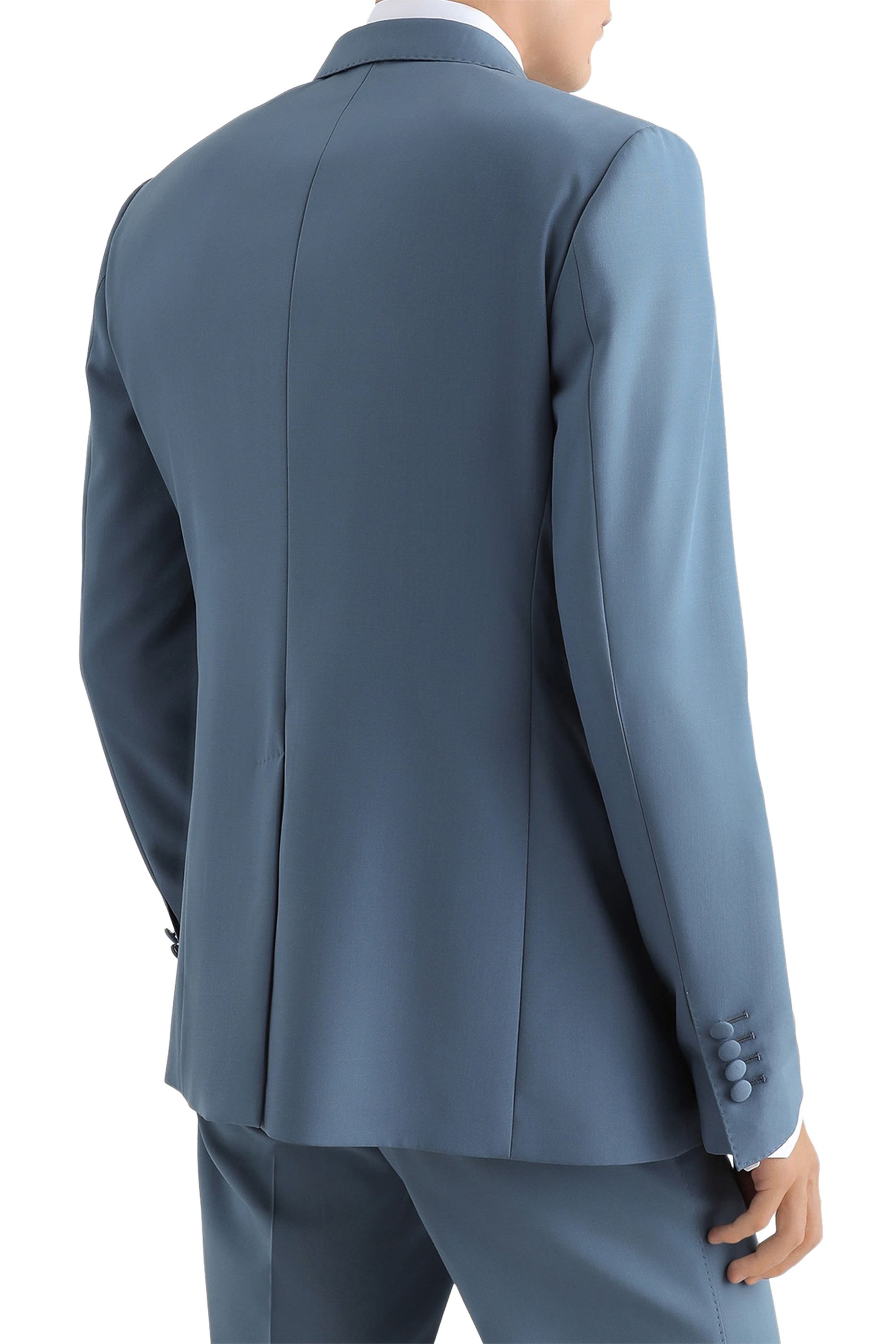 معطف ترنش بصفي أزرار صوف