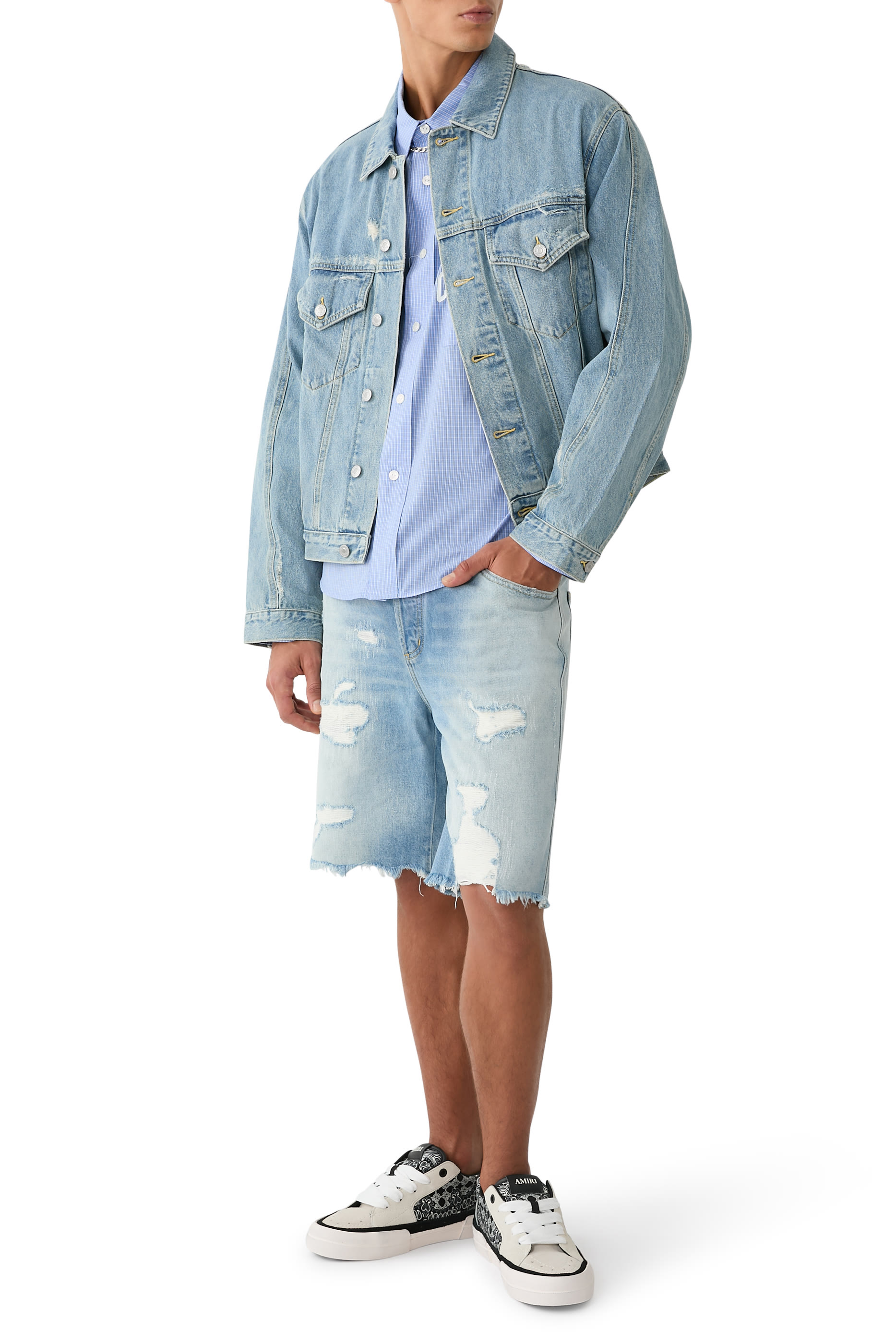 قميص بيجامة بشعار الماركة