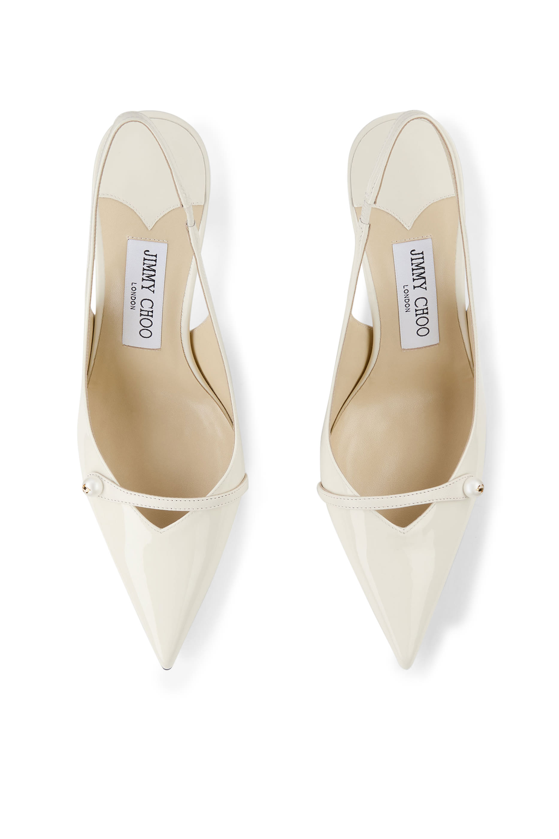 حذاء كلاسيكي أميتا 85 بسير خلفي جلد