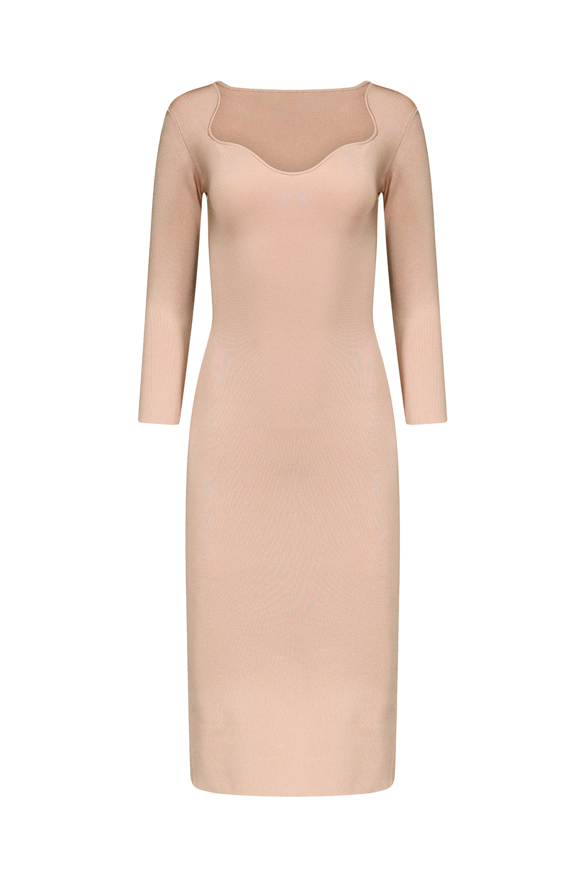 فستان كايا بأكمام طويلة