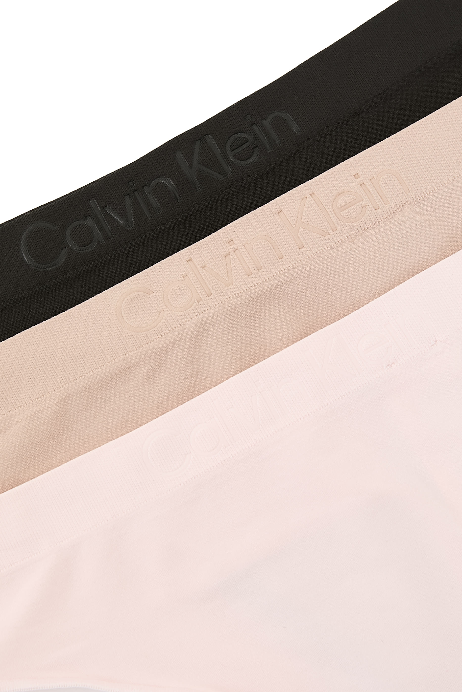 طقم ثونغ بلا حياكة قماش مطاطي مقوى، ثلاث قطع