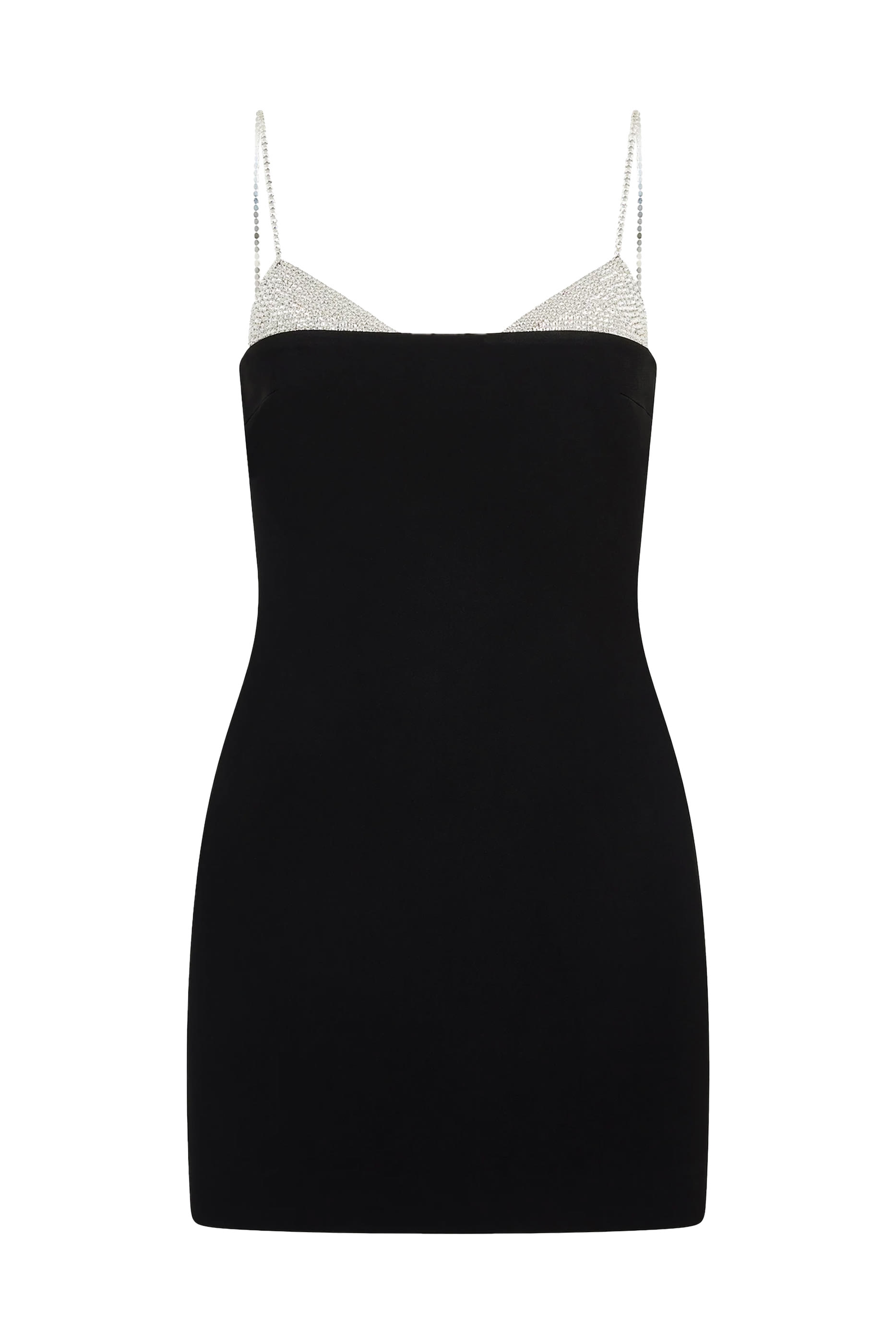 Crystal Embellished Mini Dress