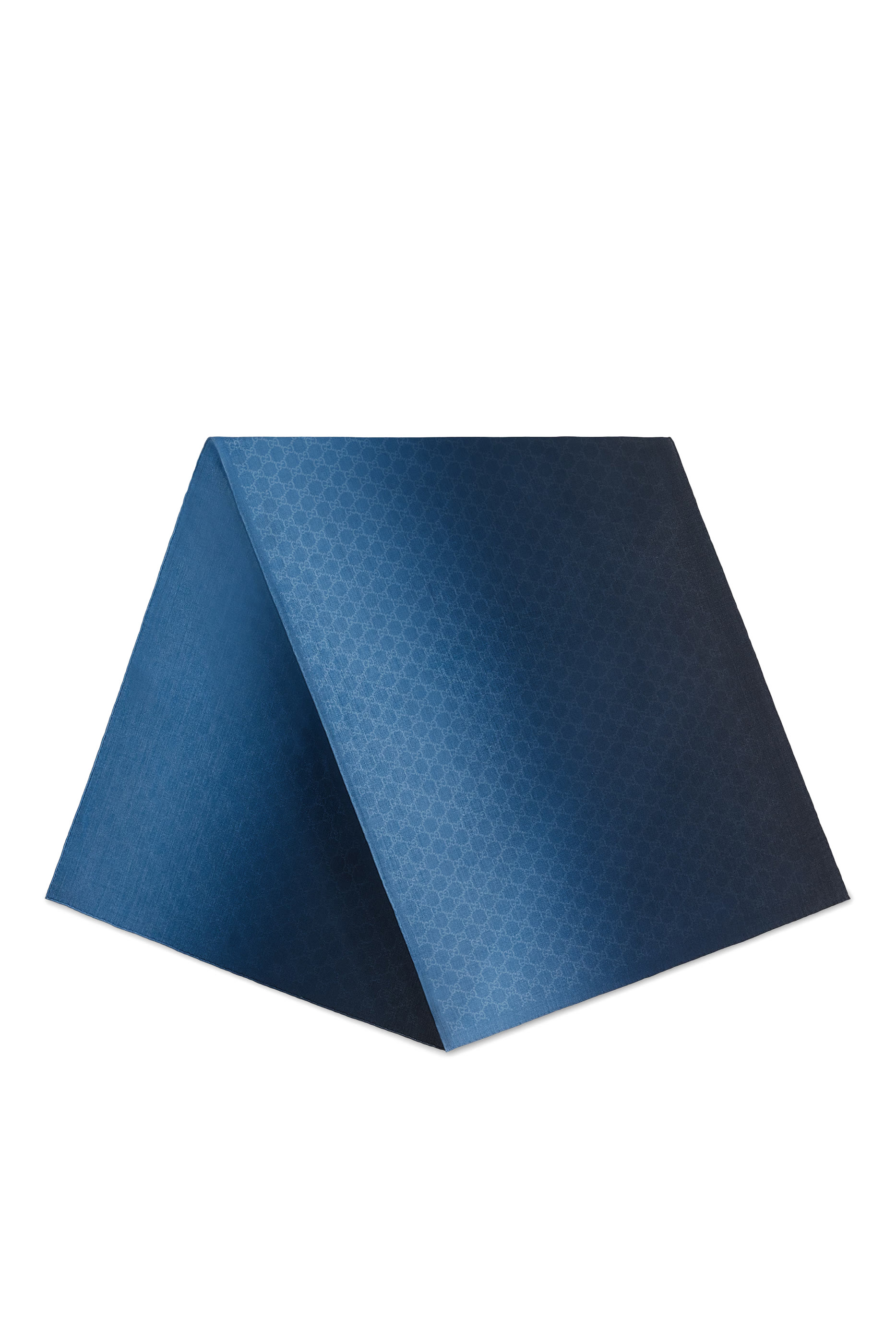 وشاح بشعار الماركة صوف وحرير جاكار