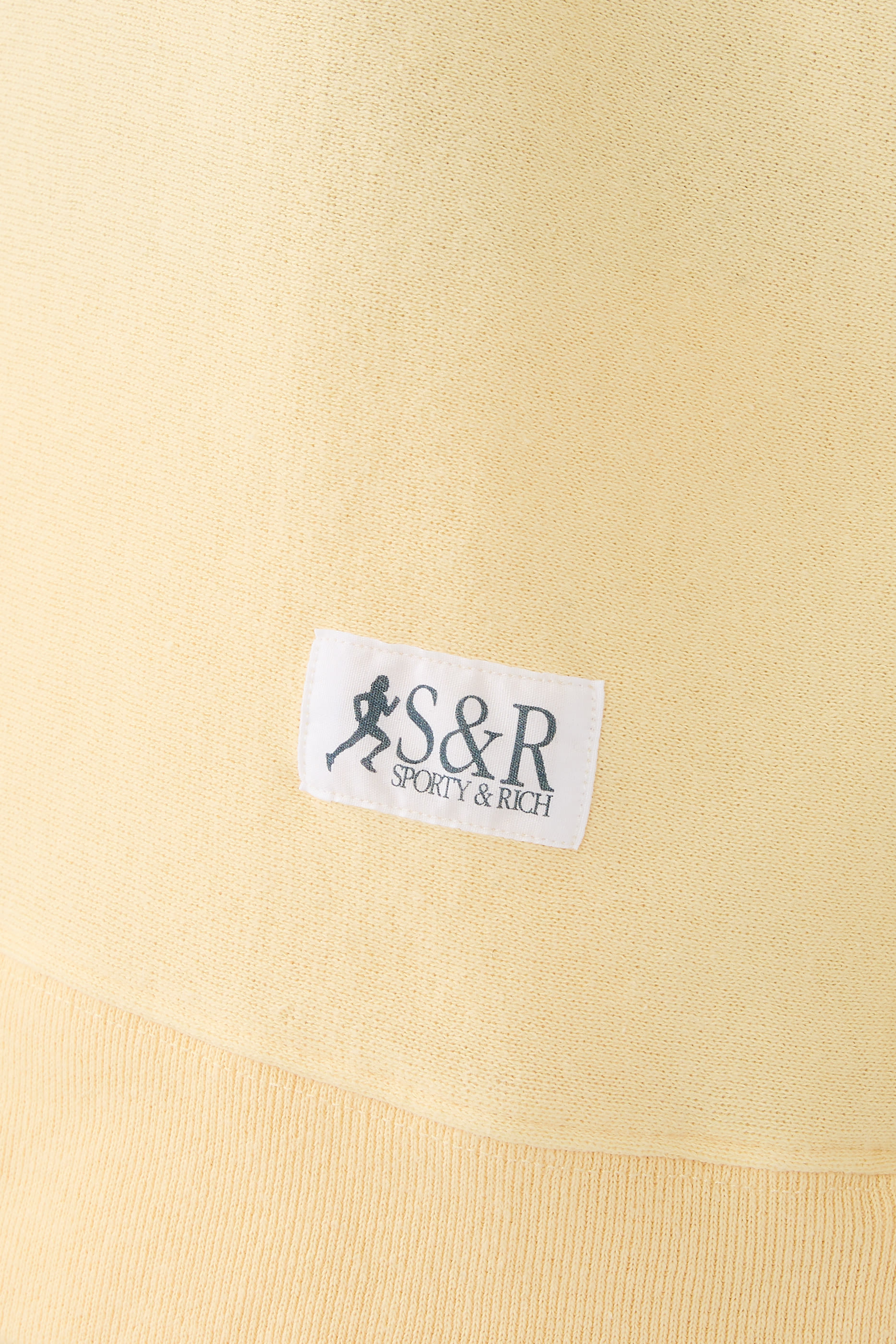 SR Runner Soft Crewneck:Yellow :S